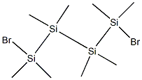 Tetrasilane, 1,4-dibromo-1,1,2,2,3,3,4,4-octamethyl- 结构式