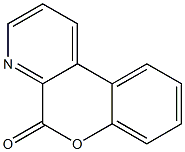 5H-[1]Benzopyrano[3,4-b]pyridin-5-one 结构式