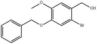 (4-(苯氧基)-2-溴-5-甲氧基苯基)甲醇 结构式