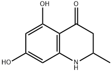 5,7-二羟基-2-甲基-2,3-二氢喹啉-4(1H)-酮 结构式