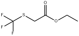 Acetic acid, [(trifluoromethyl)thio]-, ethyl ester 结构式