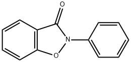 2-苯基苯并[D]异恶唑-3(2H)-酮 结构式
