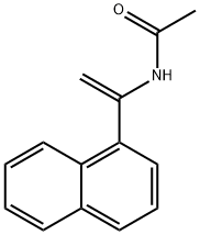 N-(1-(NAPHTHALEN-1-YL)VINYL)ACETAMIDE 结构式