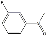 1-fluoro-3-methylsulfinylbenzene 结构式