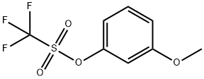 Methanesulfonic acid, trifluoro-, 3-methoxyphenyl ester 结构式