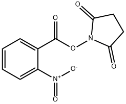 2,5-Pyrrolidinedione, 1-[(2-nitrobenzoyl)oxy]- 结构式