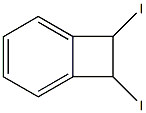 Bicyclo[4.2.0]octa-1,3,5-triene,7,8-diiodo- 结构式