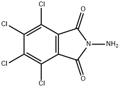 2-amino-4,5,6,7-tetrachloro-1H-isoindole-1,3(2H)-dione 结构式