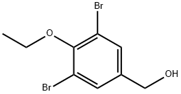 3,5-二溴-4-乙氧基苄醇 结构式
