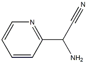 2-氨基-2-(吡啶基)乙腈 结构式
