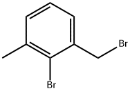 2-溴-3-甲基溴苄 结构式