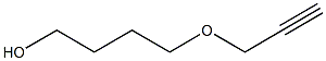 1-Butanol, 4-(2-propynyloxy)- 结构式