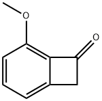 5-甲氧基二环[4.2.0]八-1,3,5-三烯-7-酮 结构式