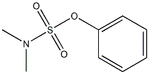 Sulfamic acid, dimethyl-, phenyl ester 结构式
