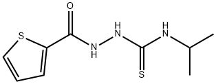 1-propan-2-yl-3-(thiophene-2-carbonylamino)thiourea 结构式