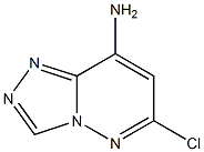 6-氯-[1,2,4]三唑并[4,3-B]哒嗪-8-胺 结构式
