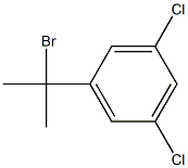 Benzene, 1-(1-bromo-1-methylethyl)-3,5-dichloro- 结构式