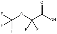 2,2-二氟-2-(三氟甲氧基)乙酸 结构式