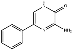 2(1H)-Pyrazinone, 3-amino-5-phenyl- 结构式