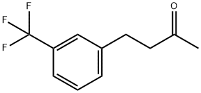 4-[3-(三氟甲基)苯基]丁烷-2-酮 结构式