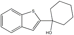 Cyclohexanol, 1-benzo[b]thien-2-yl- 结构式