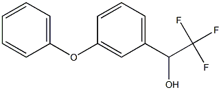 2,2,2-Trifluoro-1-(3-phenoxy-phenyl)-ethanol 结构式