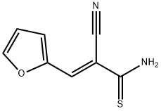 2-Cyano-3-furan-2-yl-thioacrylamide 结构式