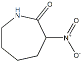 2H-Azepin-2-one, hexahydro-3-nitro- 结构式