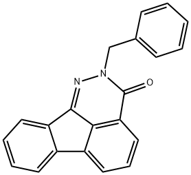 2-benzylindeno[1,2,3-de]phthalazin-3(2H)-one 结构式