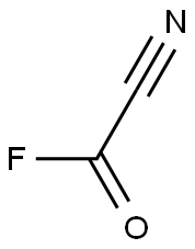 Carbonocyanidic fluoride 结构式