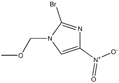 1H-Imidazole, 2-bromo-1-(methoxymethyl)-4-nitro- 结构式