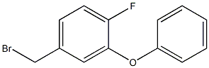 Benzene, 4-(bromomethyl)-1-fluoro-2-phenoxy- 结构式