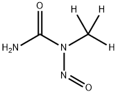 1-methyl-1-nitroso-urea 结构式