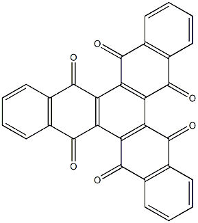 5,6,11,12,17,18-Trinaphthylenehexone 结构式