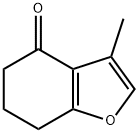 3-甲基-6,7-二氢苯并呋喃-4-(5Η)-酮 结构式