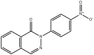 2-(4-NITROPHENYL)-1-(2H)-PHTHALAZINONE 结构式