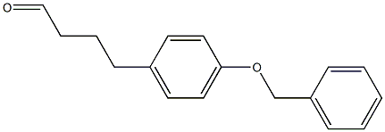 Benzenebutanal, 4-(phenylmethoxy)- 结构式