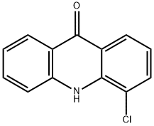 9(10H)-Acridinone, 4-chloro- 结构式