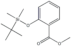 Benzoic acid, 2-[[(1,1-dimethylethyl)dimethylsilyl]oxy]-, methyl ester 结构式