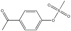 Ethanone,1-[4-[(methylsulfonyl)oxy]phenyl]- 结构式