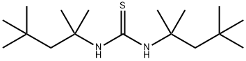 Thiourea,N,N'-bis(1,1,3,3-tetramethylbutyl)- 结构式