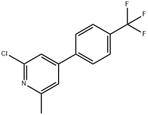 2-CHLORO-6-METHYL-4-(4-(TRIFLUOROMETHYL)PHENYL)PYRIDINE