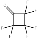 2,2,3,3,4,4-hexafluorocyclobutan-1-one 结构式