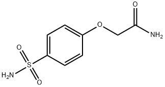 2-(4-sulfamoylphenoxy)acetamide 结构式