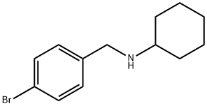 N-(4-溴苄基)环己胺 结构式