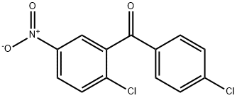 (2-chloro-5-nitrophenyl)(4-chlorophenyl)methanone 结构式