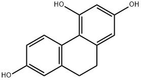 2,4,7-三羟基-9,10-二氢菲 结构式