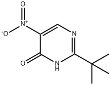2-(叔丁基)-5-硝基嘧啶-4(3H)-酮 结构式