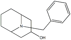 9-AZABICYCLO[3.3.1]NONAN-3-OL, 9-(PHENYLMETHYL)-, ENDO- 结构式