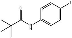 Propanamide, N-(4-iodophenyl)-2,2-dimethyl- 结构式